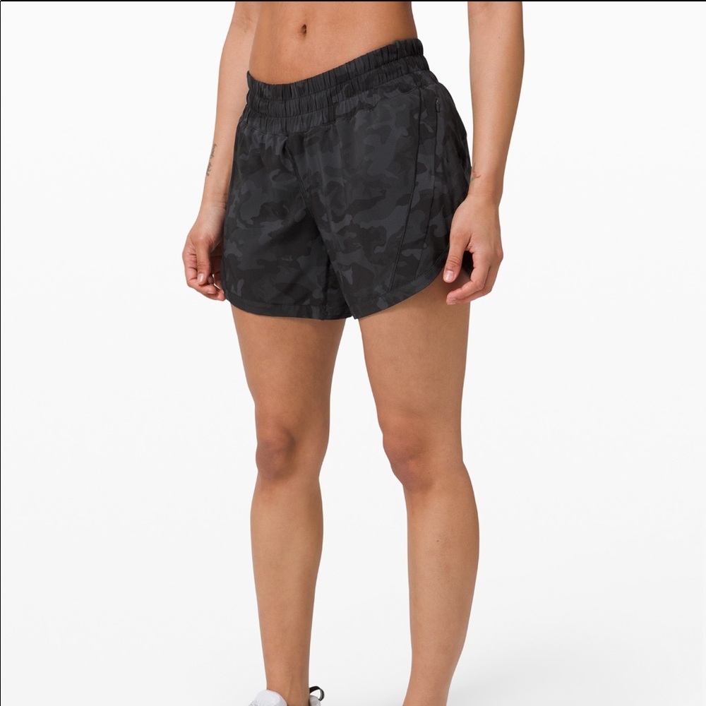 ISO lululemon track that short size 8